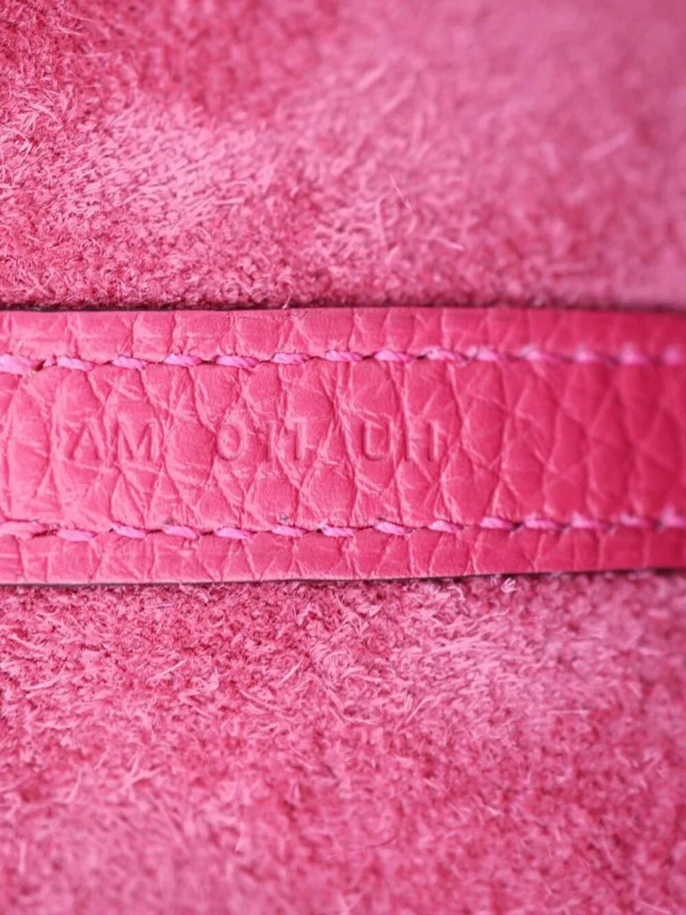 Hermes  Picotin Lock 22 Taurillon Clemence Leather Hobo Bag Pink